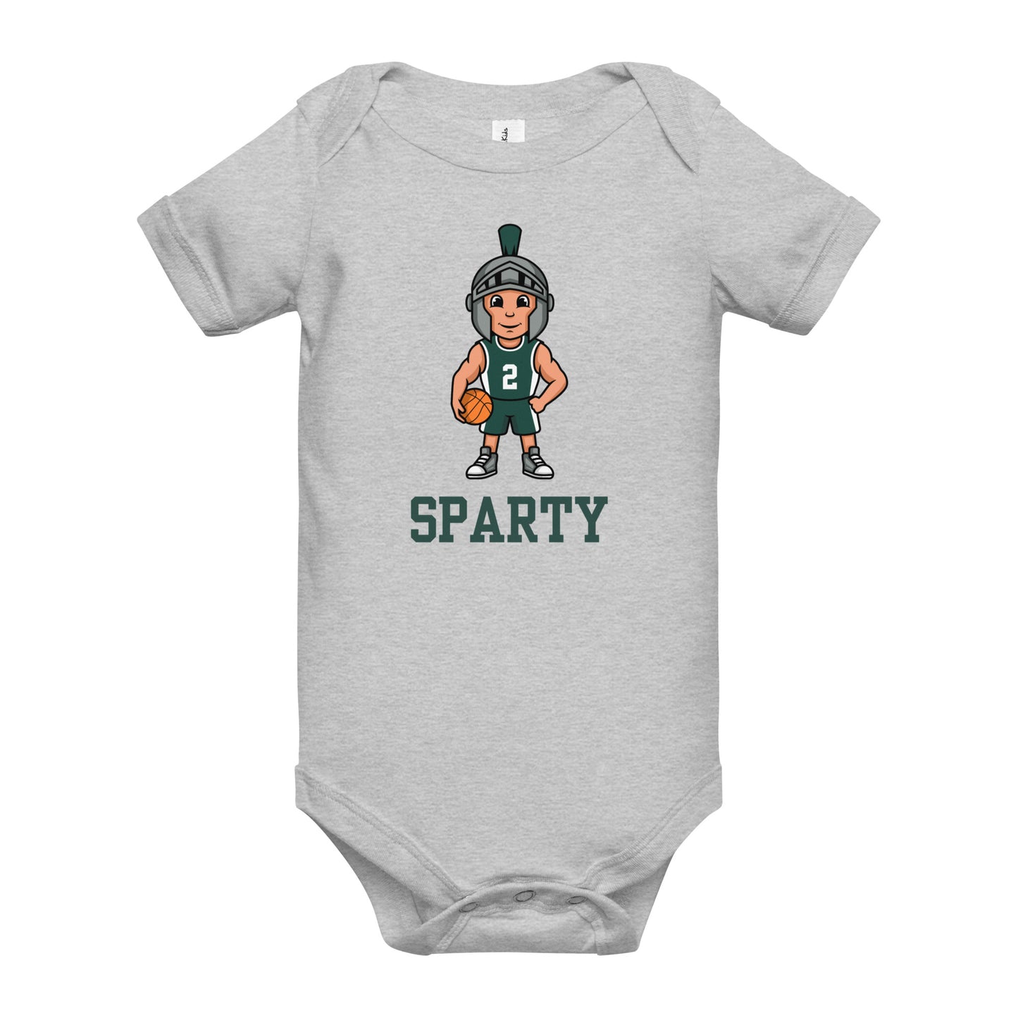 Sparty Baby short sleeve one piece