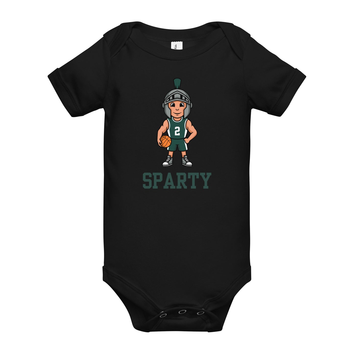 Sparty Baby short sleeve one piece