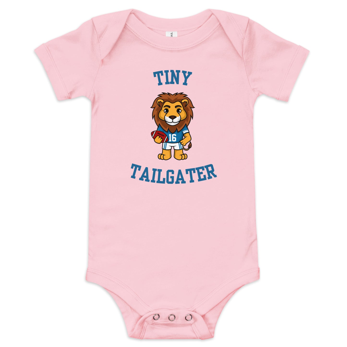 Tiny Tailgater Baby short sleeve one piece