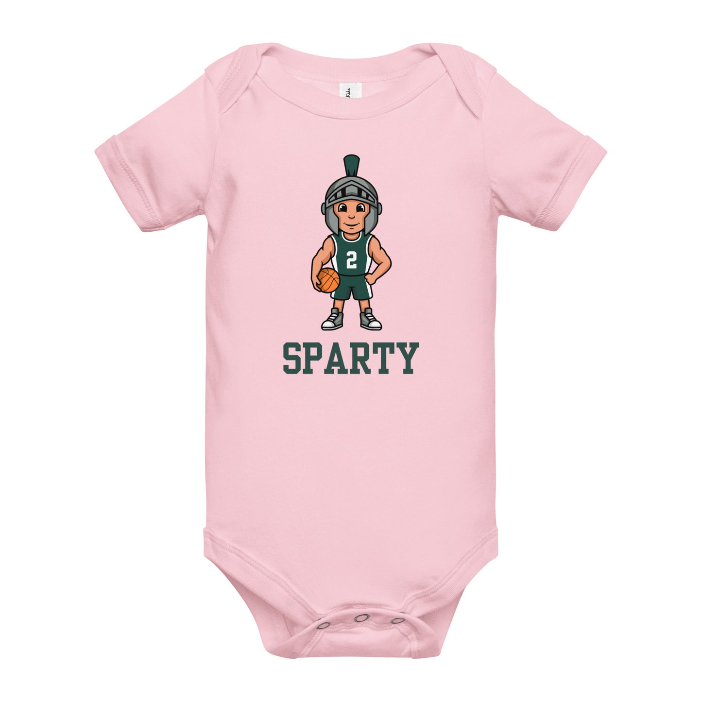 Sparty Baby short sleeve one piece