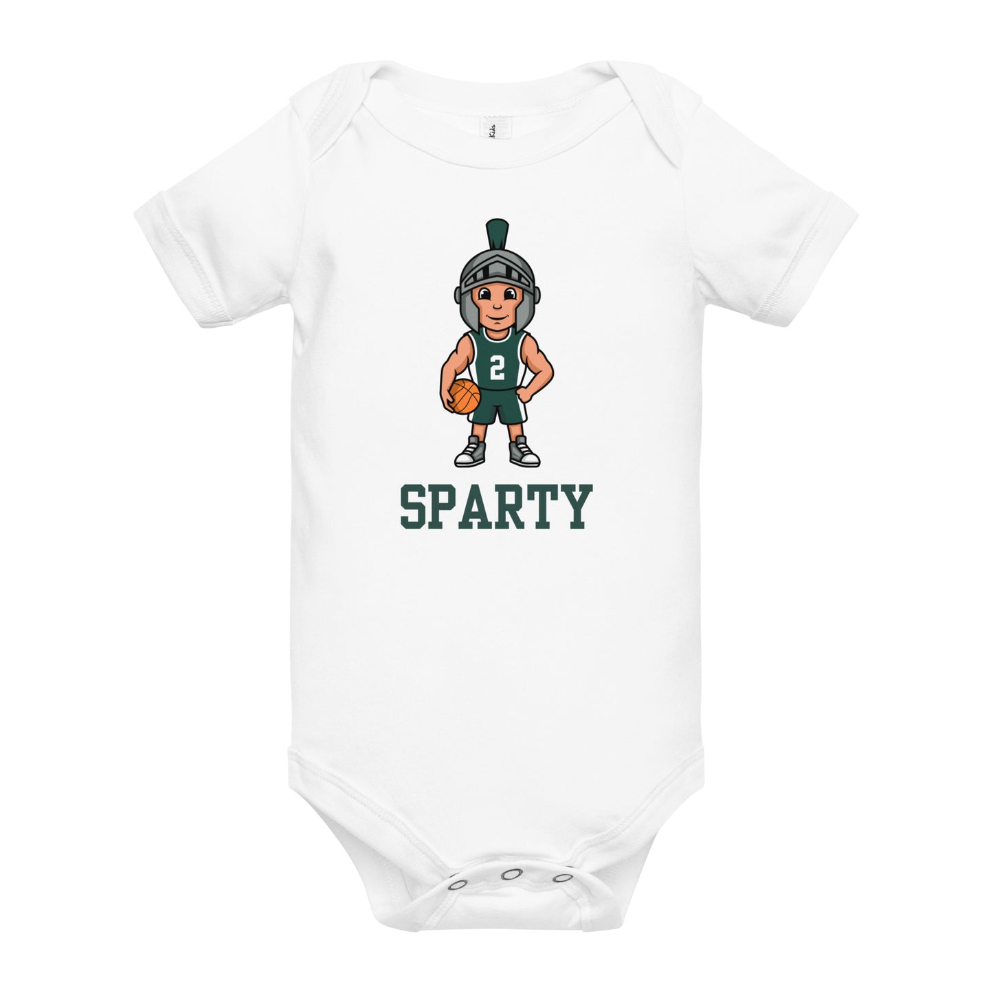 Sparty Baby short sleeve one piece