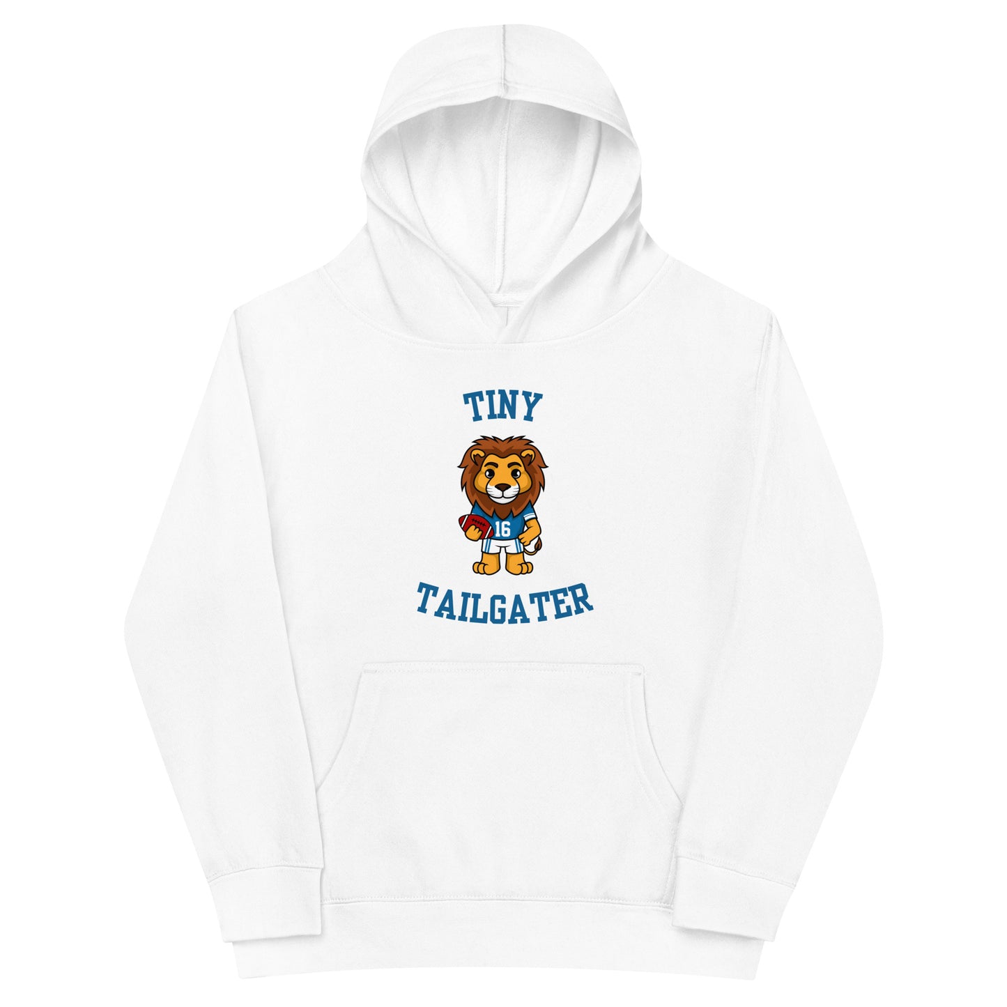 Tiny Tailgater Kids fleece hoodie