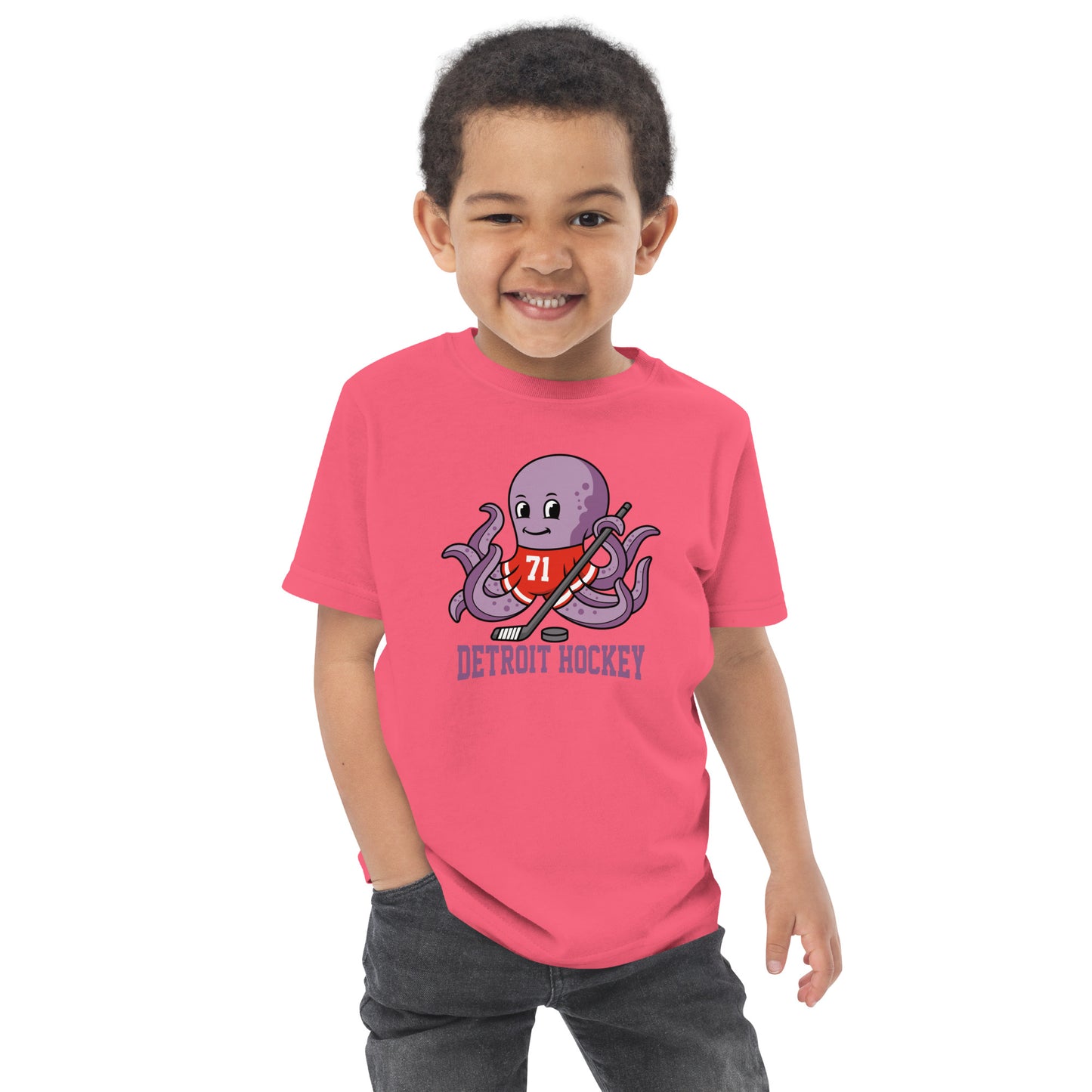 Detroit Hockey Toddler jersey t-shirt