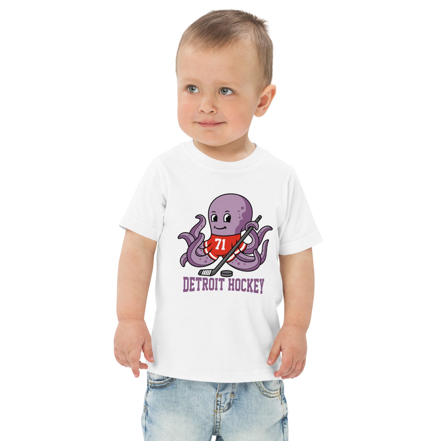 Detroit Hockey Toddler jersey t-shirt