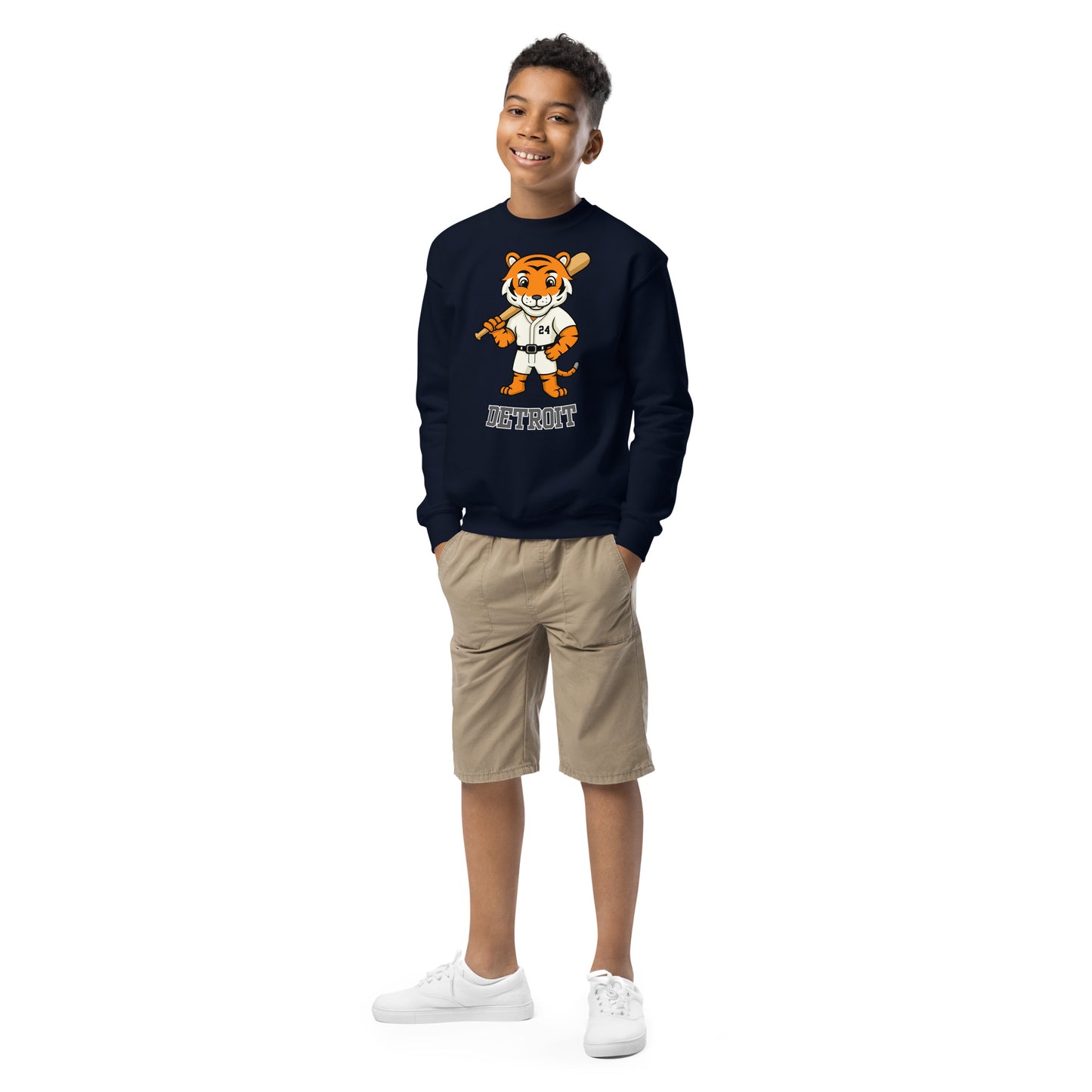 Little Tiger Youth crewneck sweatshirt