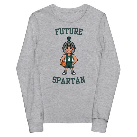 Future Spartan Youth long sleeve tee