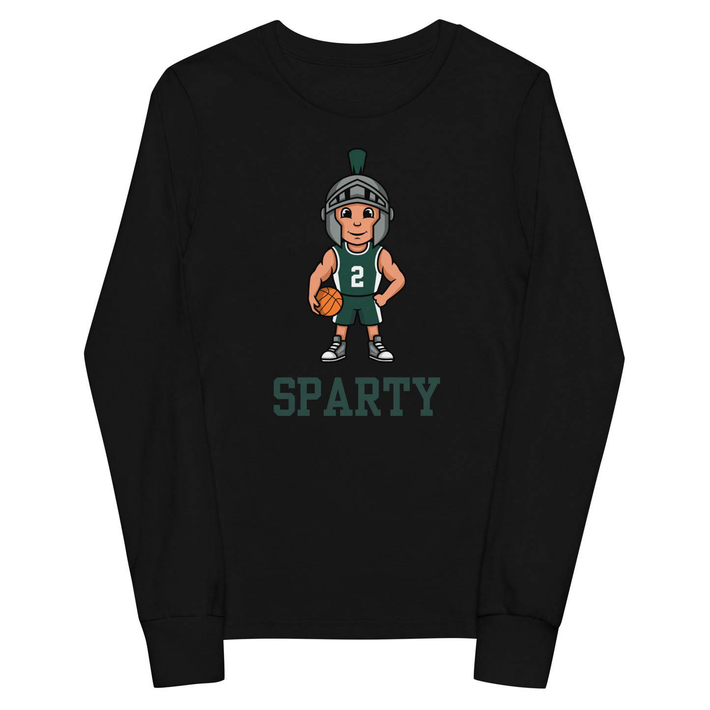 Sparty Youth long sleeve tee