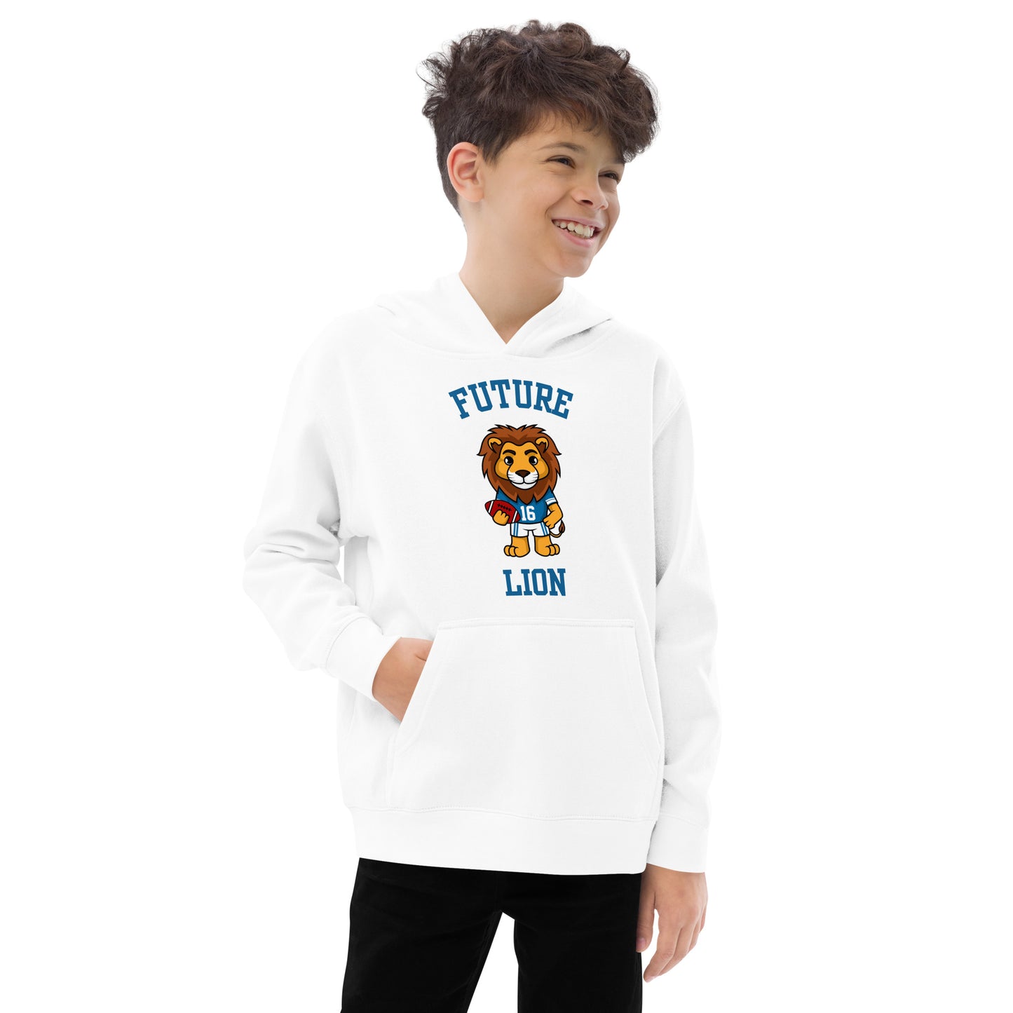 Future Lion Kids fleece hoodie