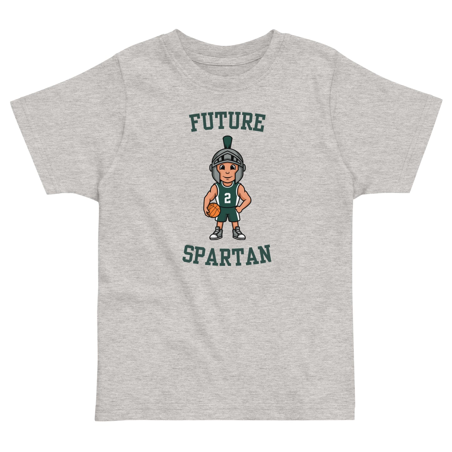 Future Spartan Toddler jersey t-shirt