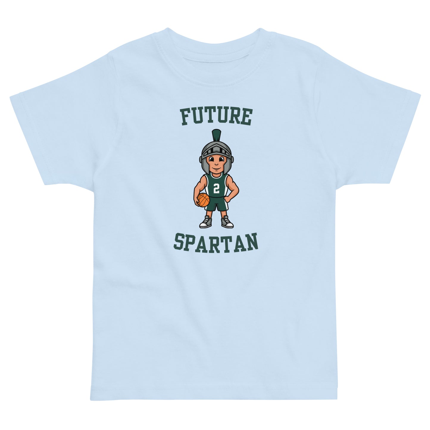 Future Spartan Toddler jersey t-shirt