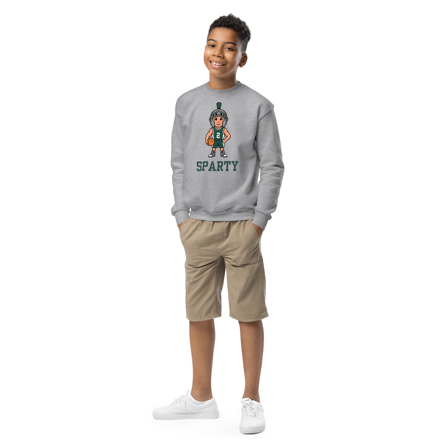 Sparty Youth crewneck sweatshirt